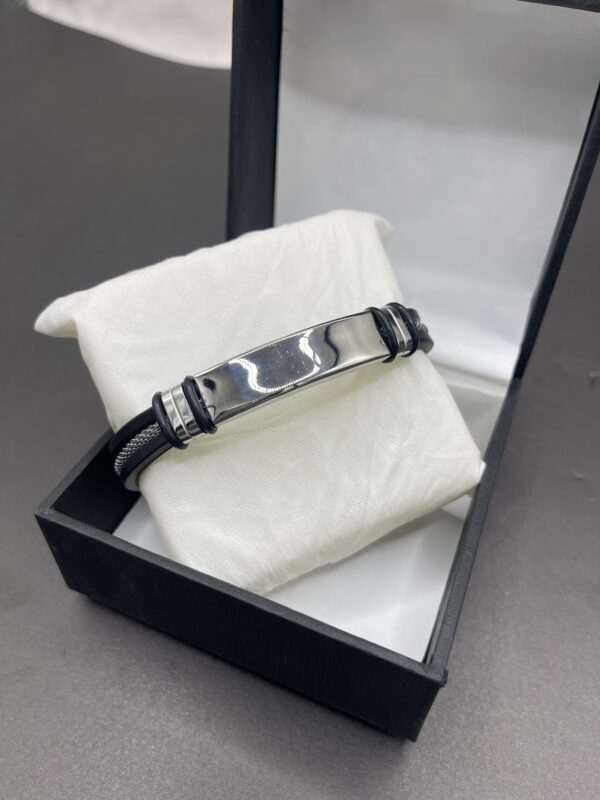 Black & Silver Trending Bracelet